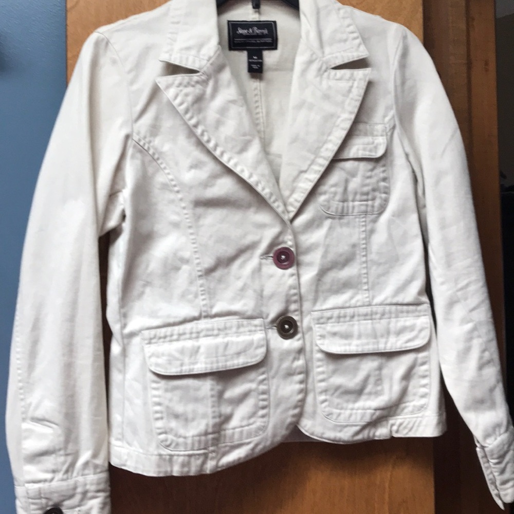 Steve and Barry’s khaki blazer jacket size medium
